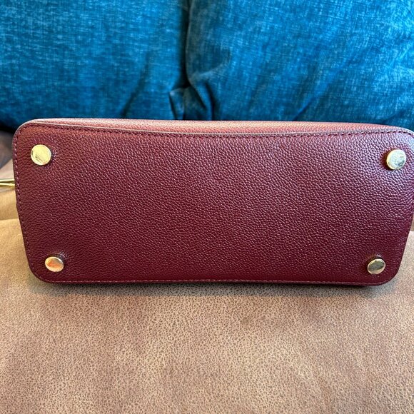 Kate Spade Margaux Medium Satchel, Burgundy - Picture 3 of 9